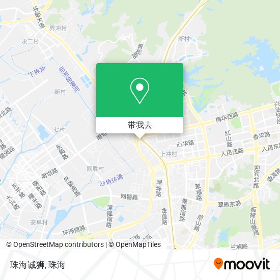 珠海诚狮地图