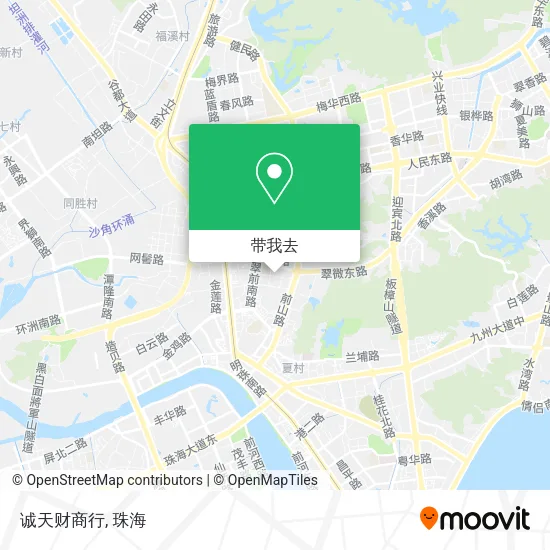诚天财商行地图