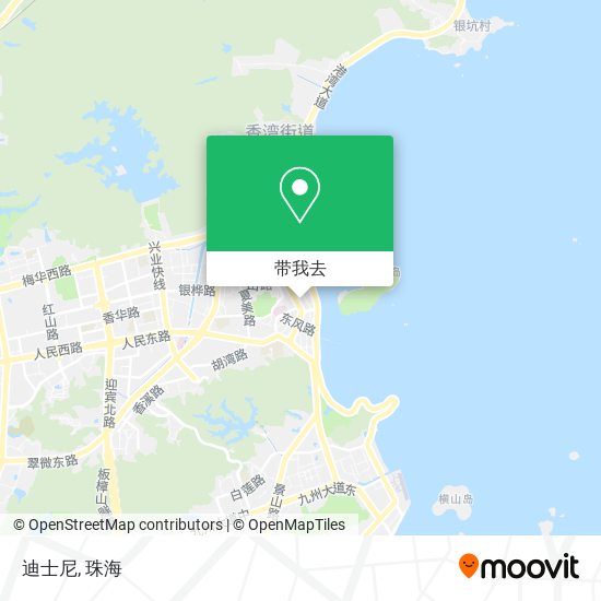 迪士尼地图