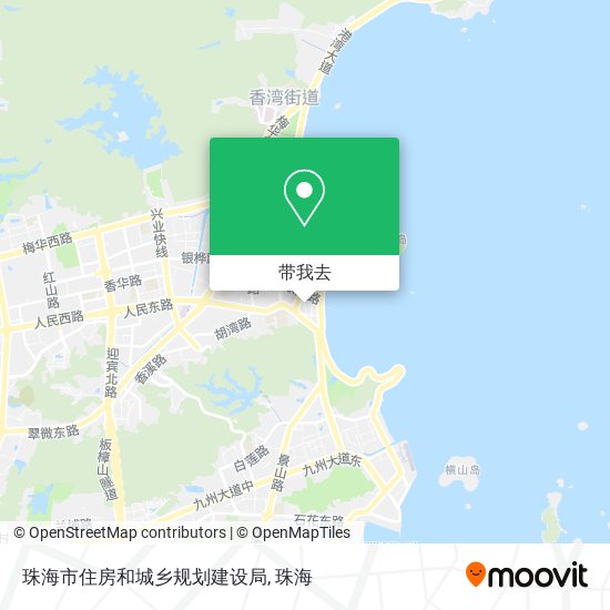 珠海市住房和城乡规划建设局地图