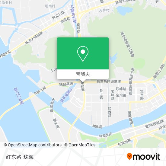 红东路地图