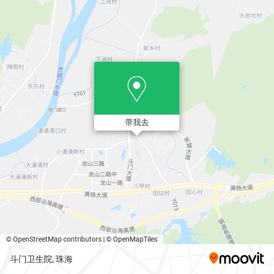 斗门卫生院地图