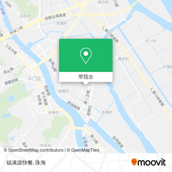 福满源快餐地图