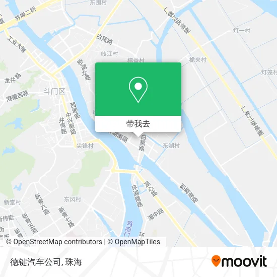 德键汽车公司地图