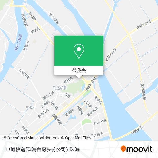 申通快递(珠海白藤头分公司)地图