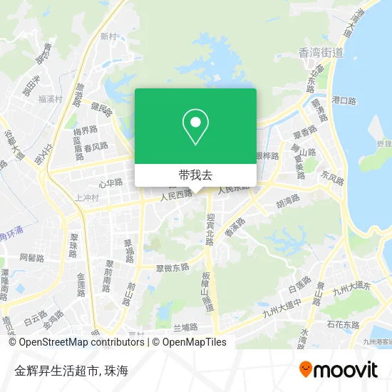 金辉昇生活超市地图
