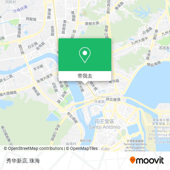 秀华新店地图