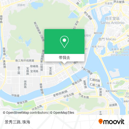 景秀三路地图