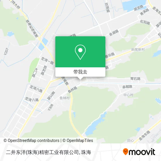 二井东洋(珠海)精密工业有限公司地图