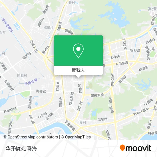 华开物流地图