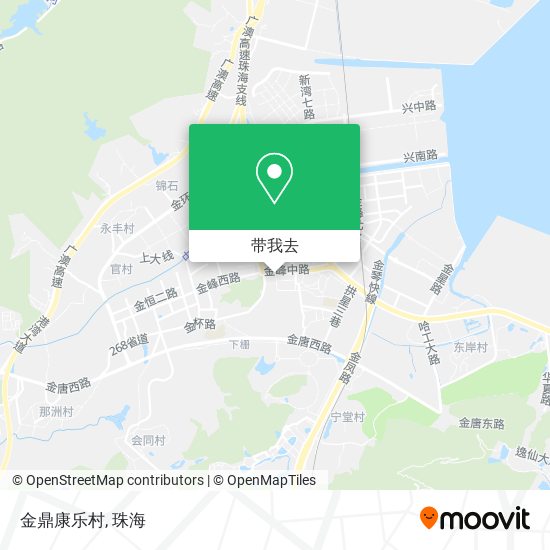 金鼎康乐村地图