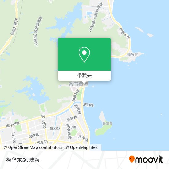 梅华东路地图