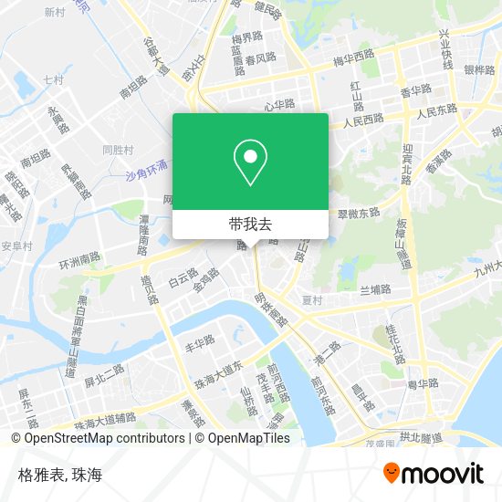 格雅表地图