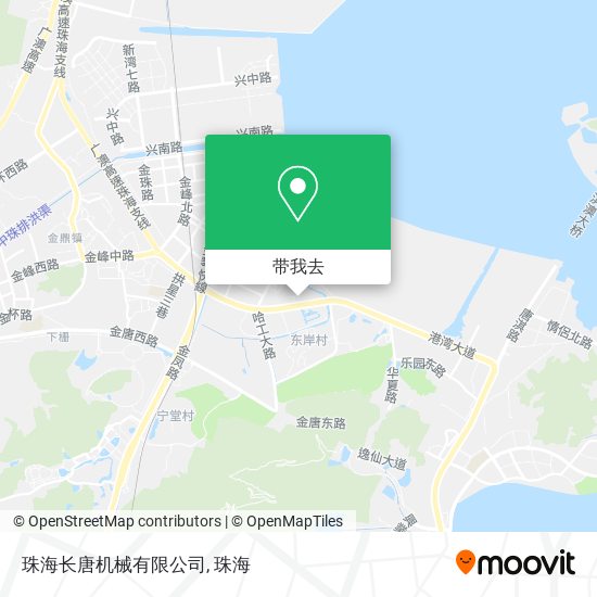 珠海长唐机械有限公司地图