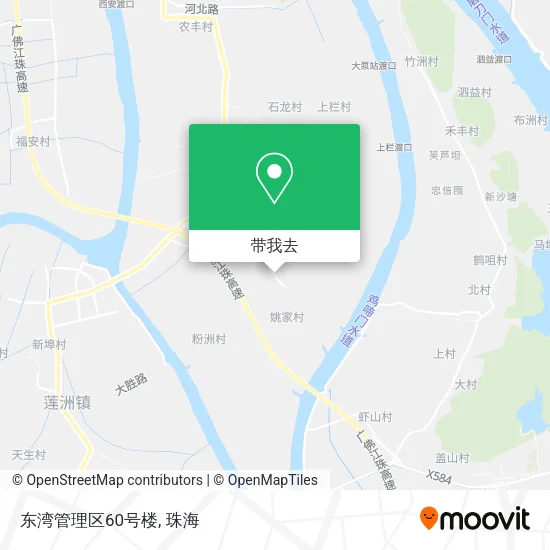 东湾管理区60号楼地图