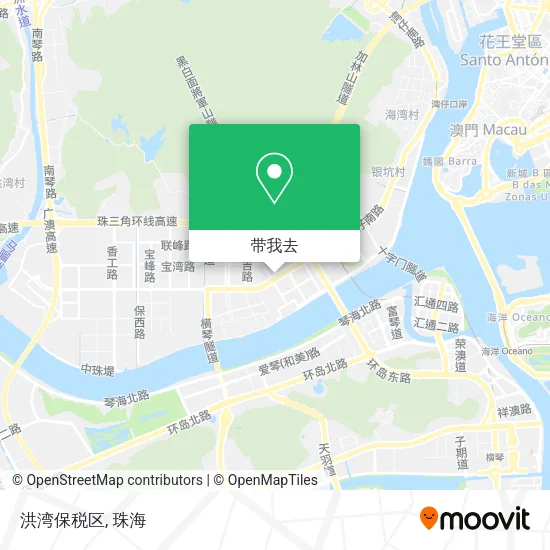 洪湾保税区地图