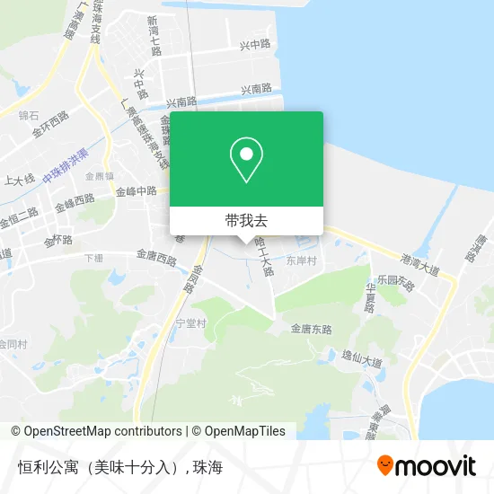 恒利公寓（美味十分入）地图
