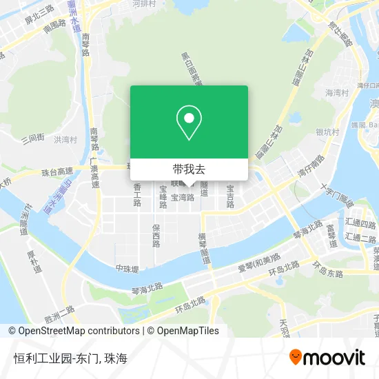 恒利工业园-东门地图