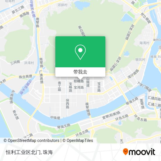 恒利工业区北门地图