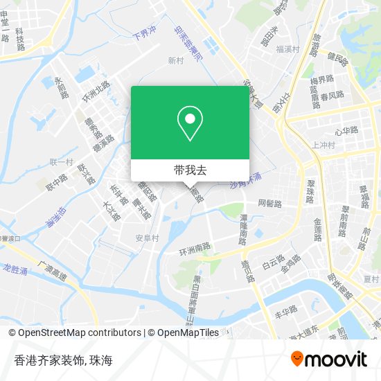香港齐家装饰地图