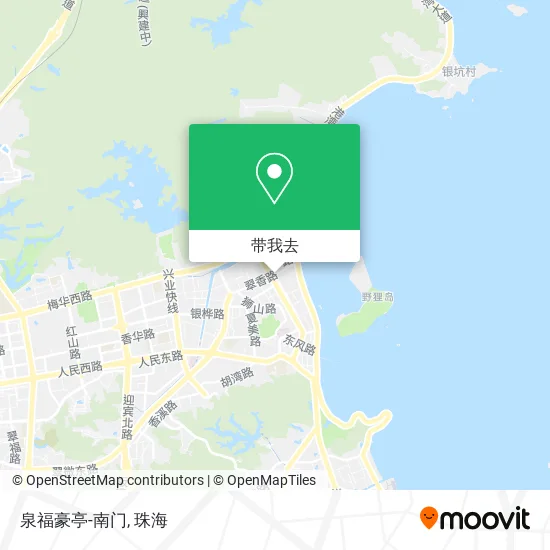 泉福豪亭-南门地图