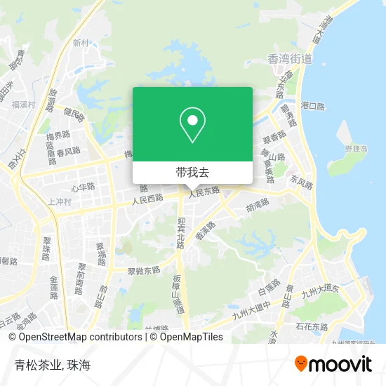 青松茶业地图