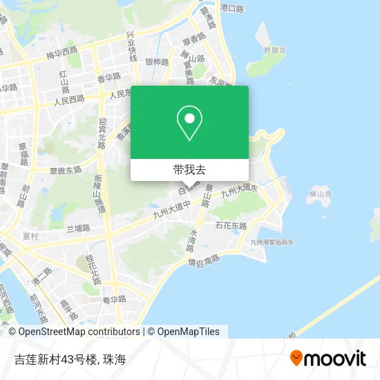 吉莲新村43号楼地图
