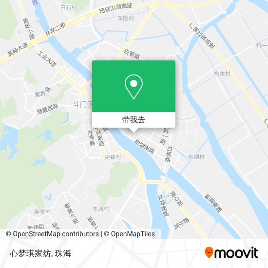 心梦琪家纺地图