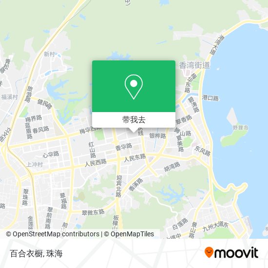 百合衣橱地图