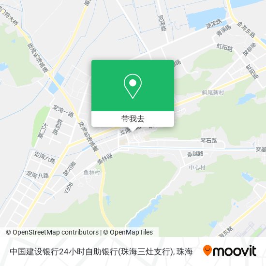 中国建设银行24小时自助银行(珠海三灶支行)地图