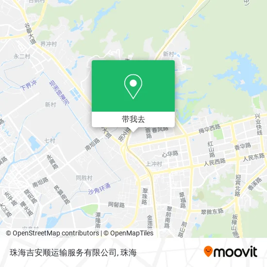 珠海吉安顺运输服务有限公司地图