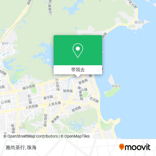雅尚茶行地图