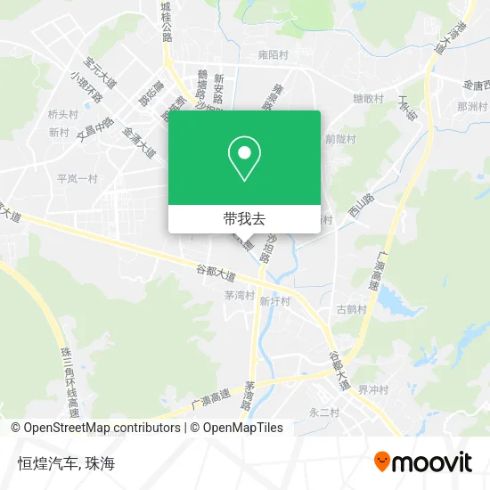 恒煌汽车地图