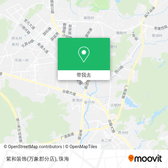 紫和装饰(万象郡分店)地图