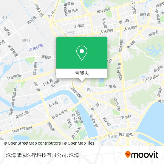 珠海威泓医疗科技有限公司地图