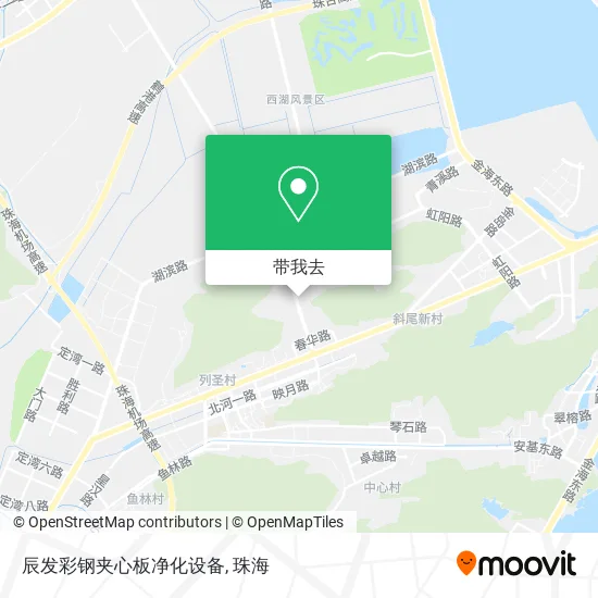 辰发彩钢夹心板净化设备地图