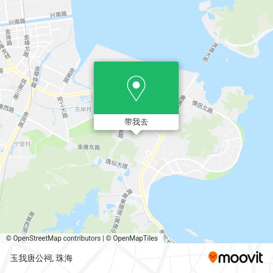 玉我唐公祠地图