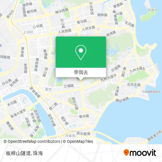 板樟山隧道地图