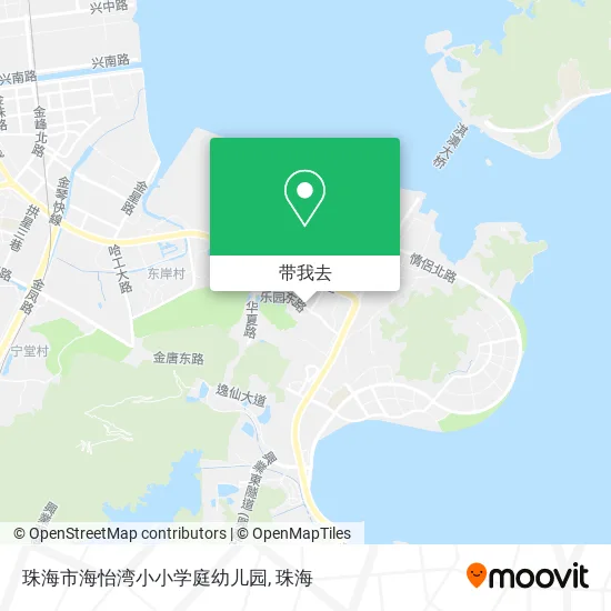 珠海市海怡湾小小学庭幼儿园地图