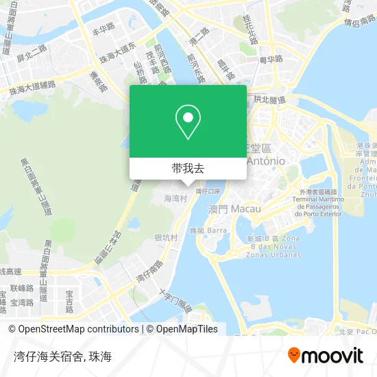 湾仔海关宿舍地图