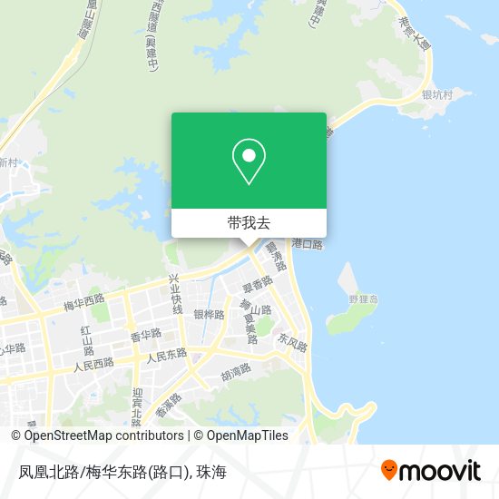 凤凰北路/梅华东路(路口)地图