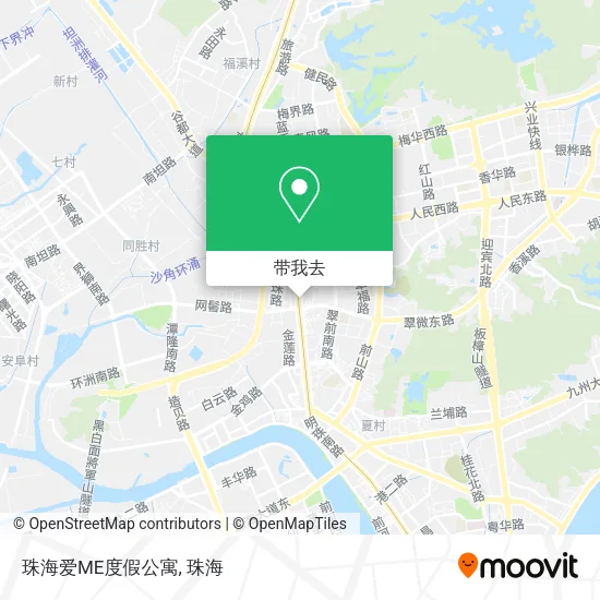 珠海爱ME度假公寓地图