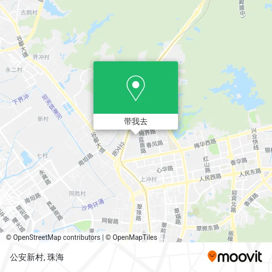 公安新村地图