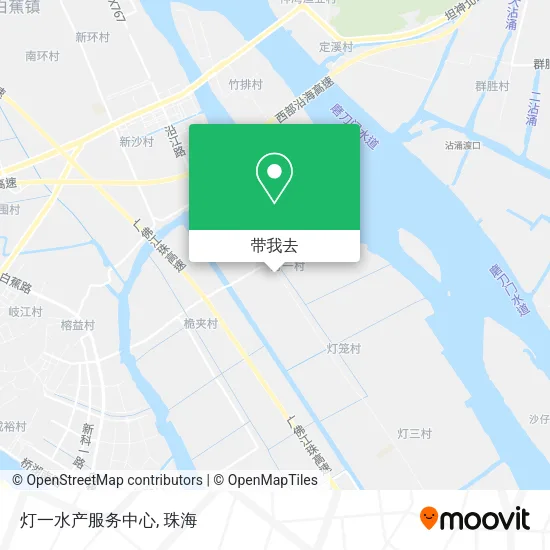 灯一水产服务中心地图