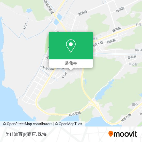 美佳满百货商店地图