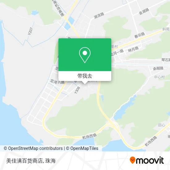 美佳满百货商店地图