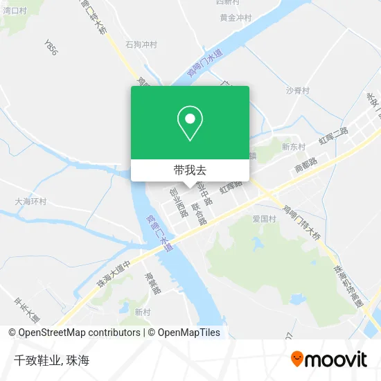 千致鞋业地图