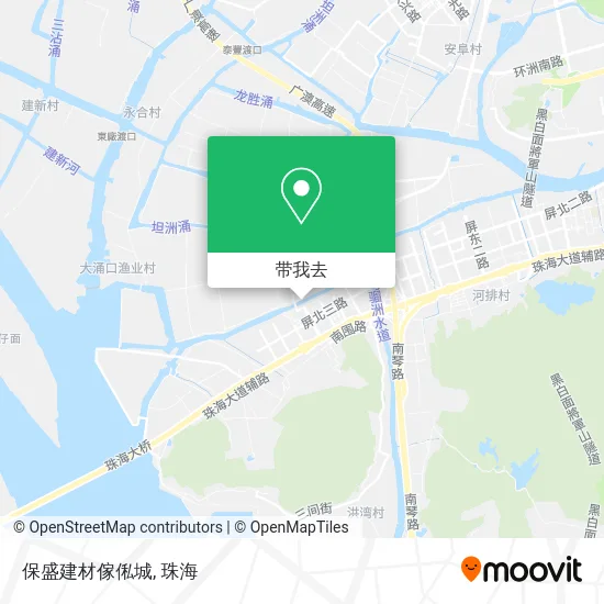 保盛建材傢俬城地图