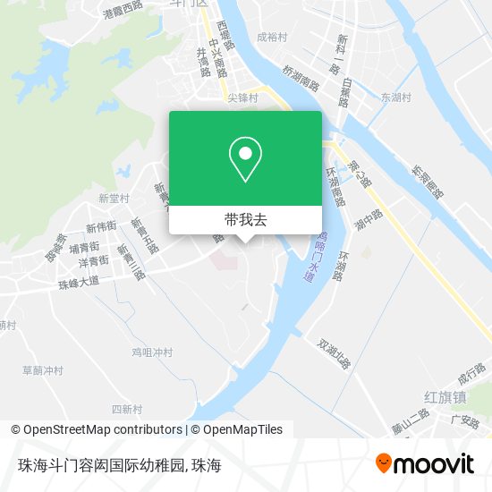 珠海斗门容闳国际幼稚园地图