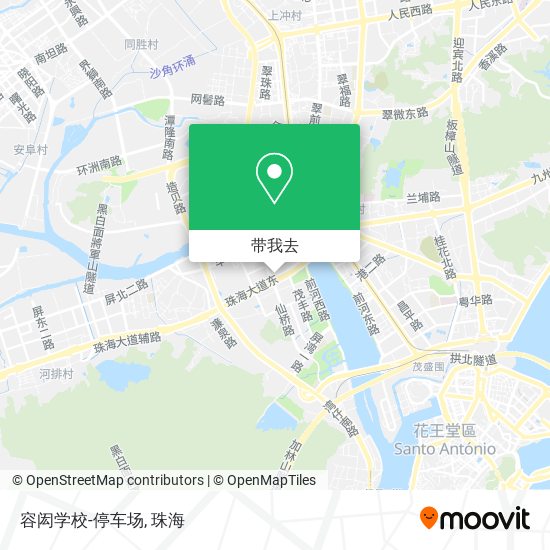 容闳学校-停车场地图